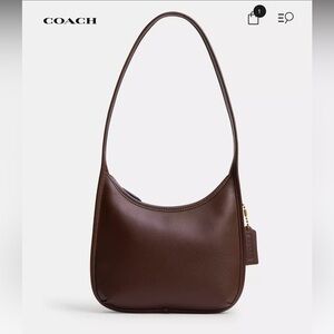 Coach Brown Leather Shoulder Bag